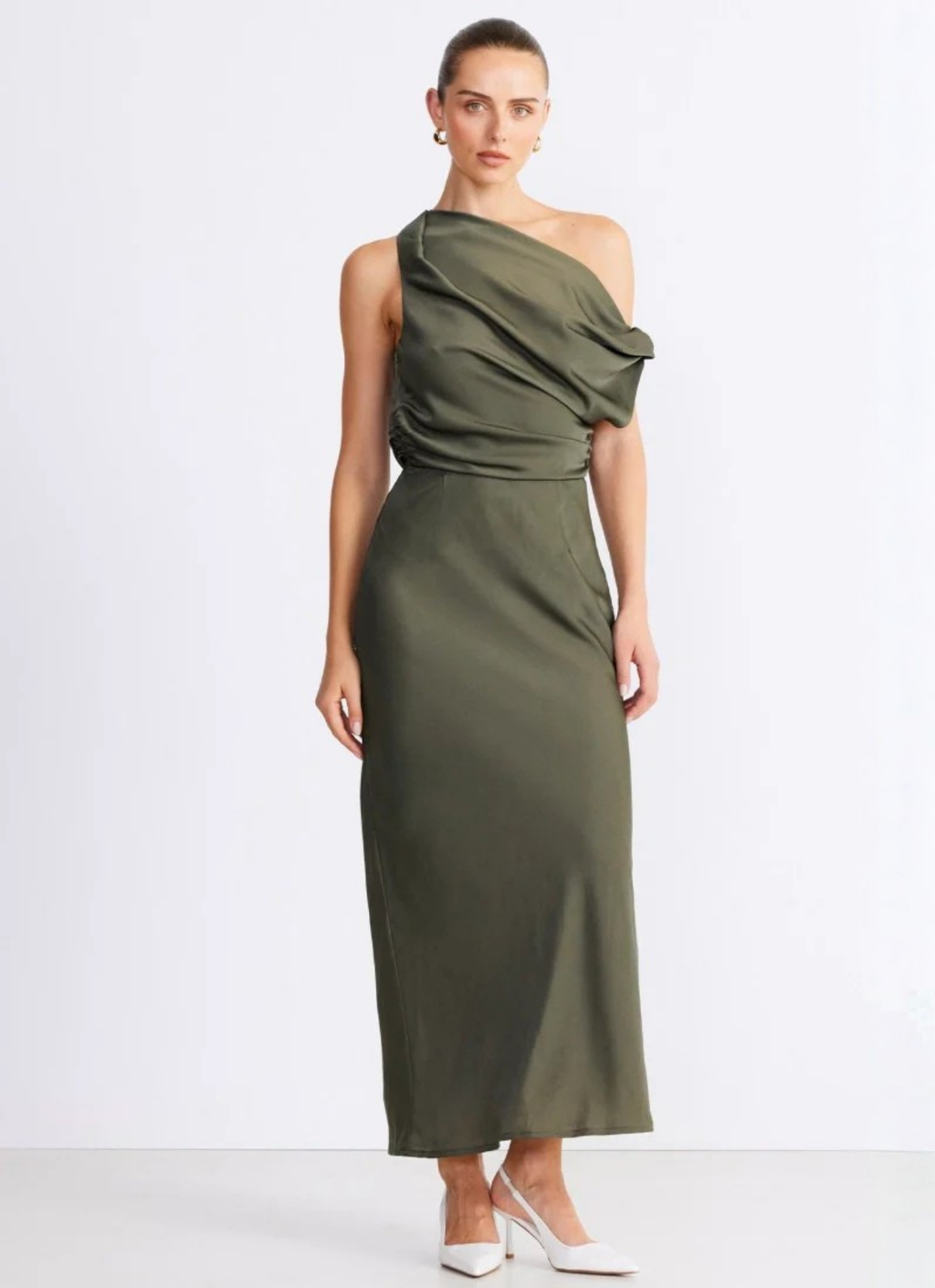 CALISSA DRESS - KHAKI