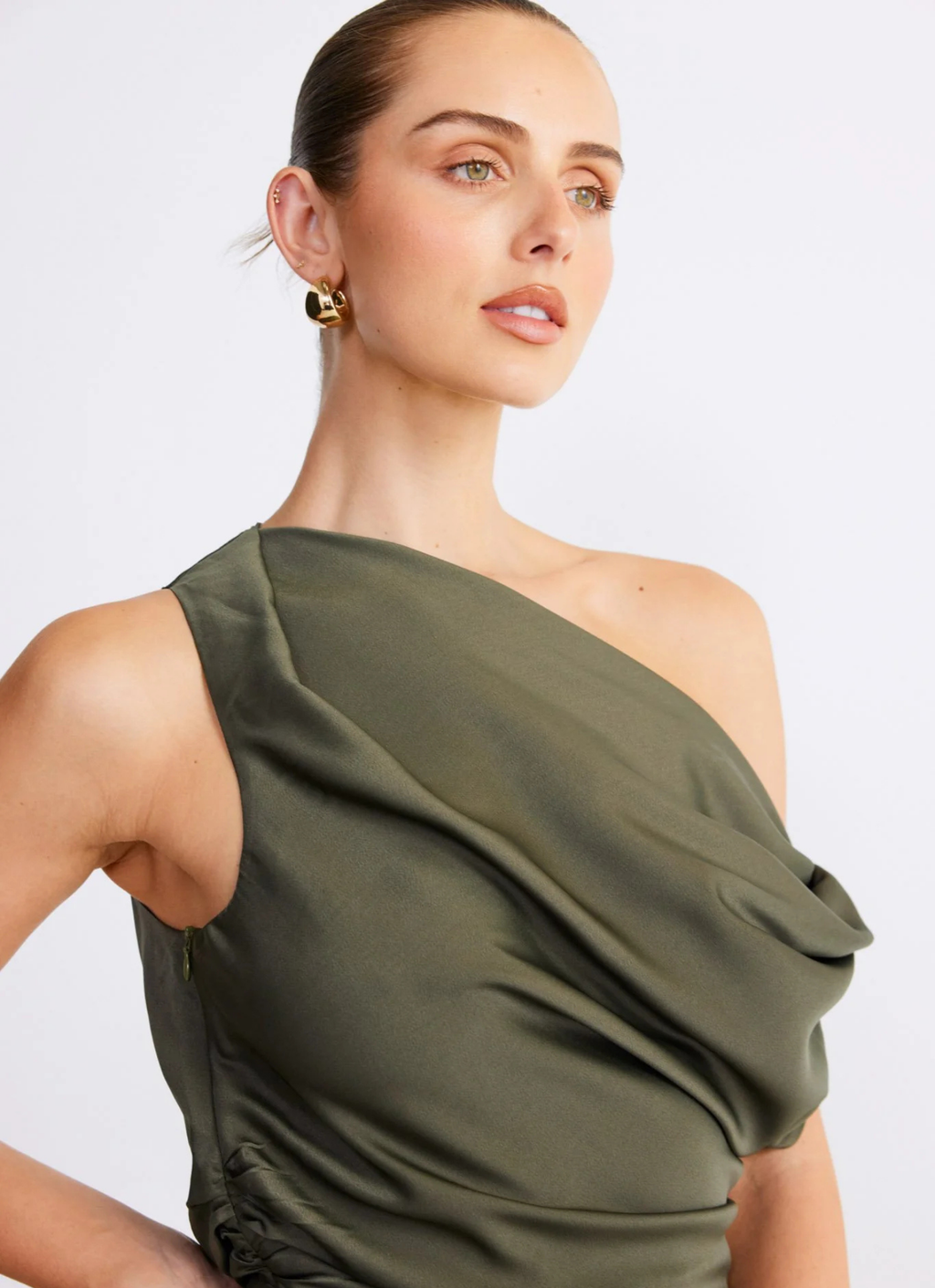 CALISSA DRESS - KHAKI