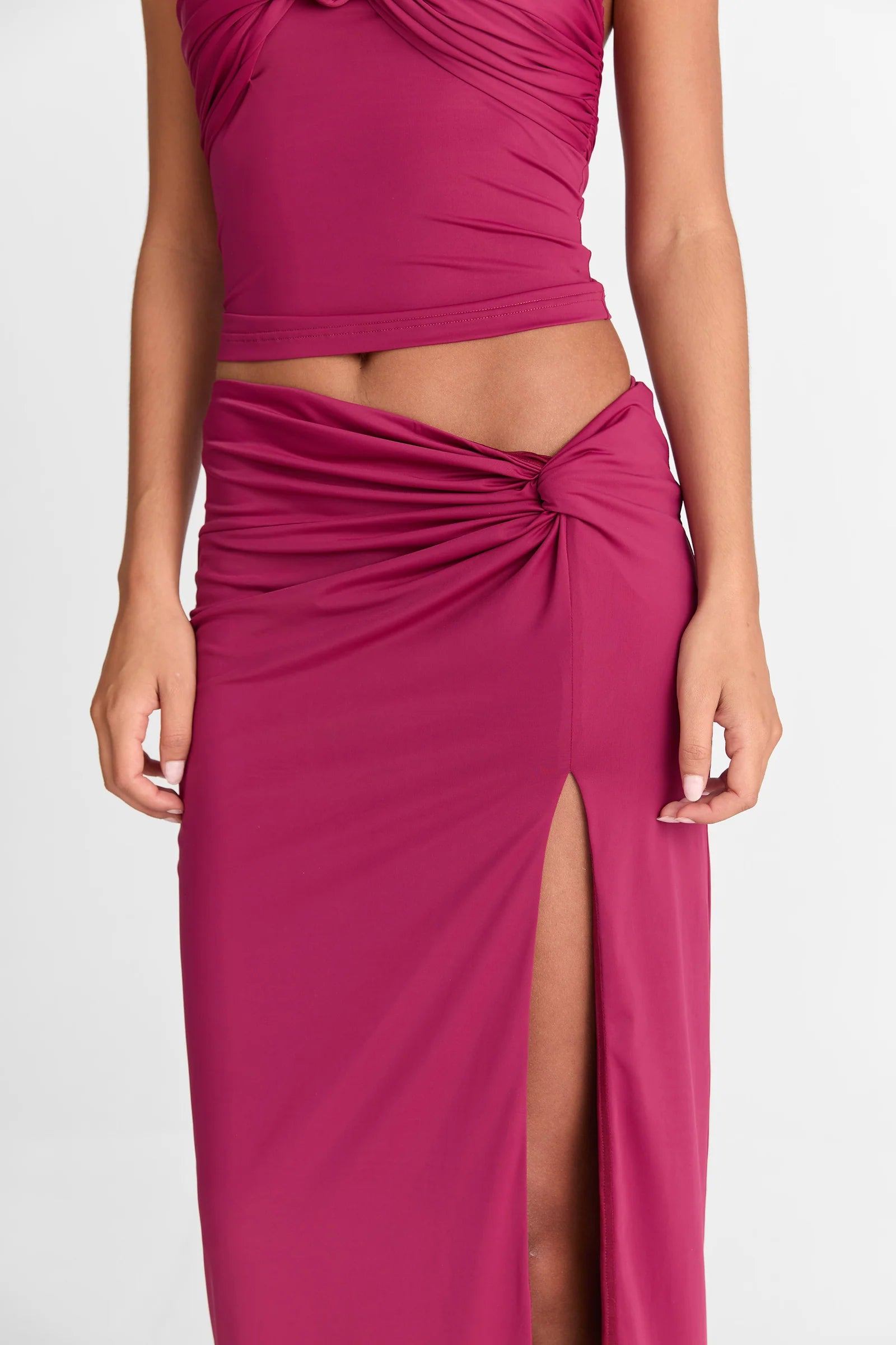 KAIA SKIRT - RUBY