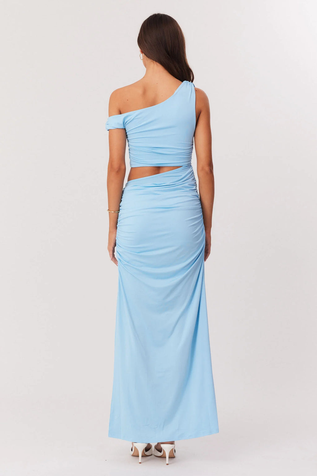 RIKKE JERSEY DRESS - BLUE
