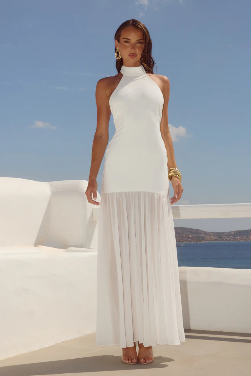 YAZMIN HALTER DRESS