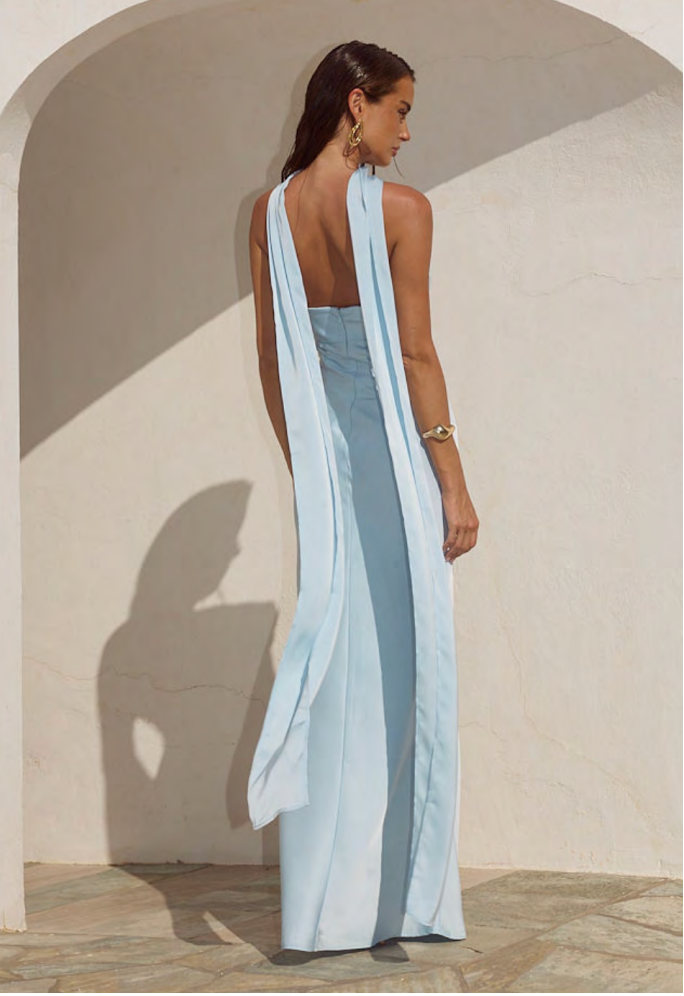 MADELEINE DRESS - SKY BLUE