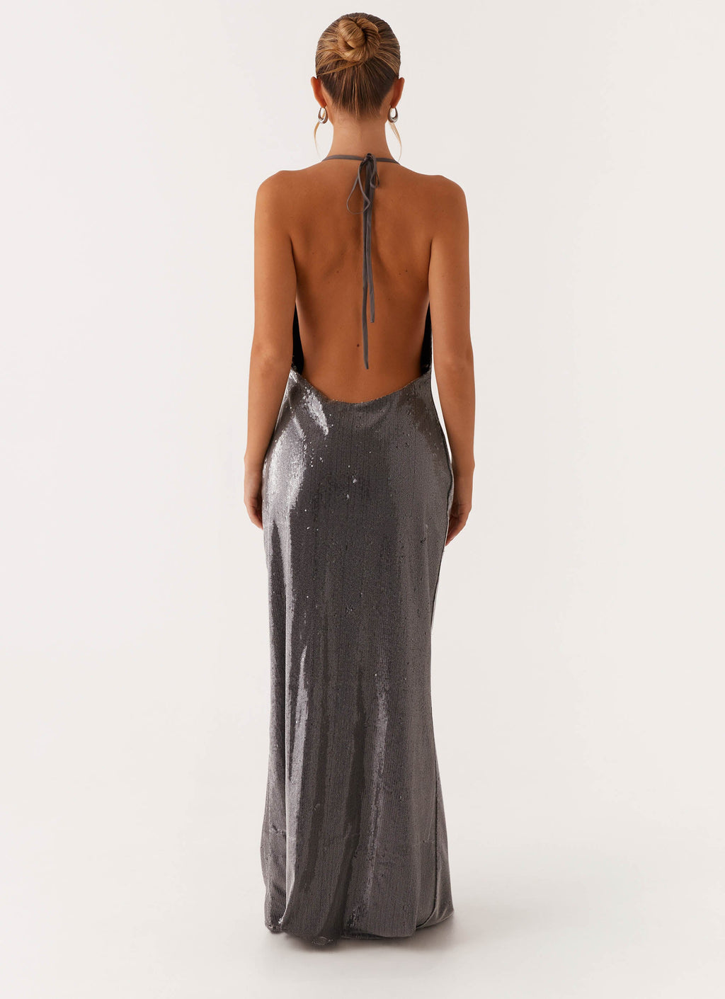 SLEEK LOVE DRESS - SILVER