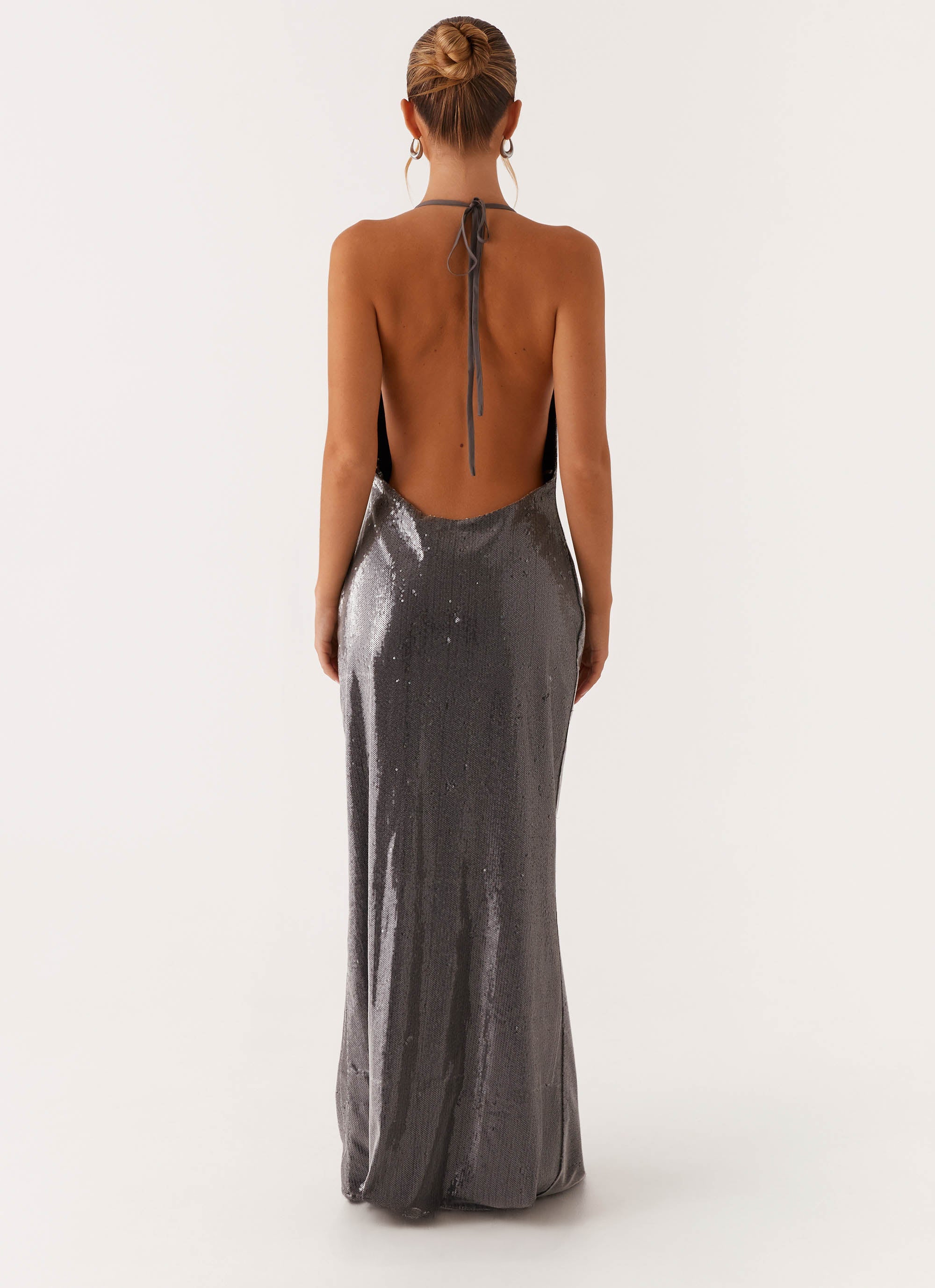 SLEEK LOVE DRESS - SILVER