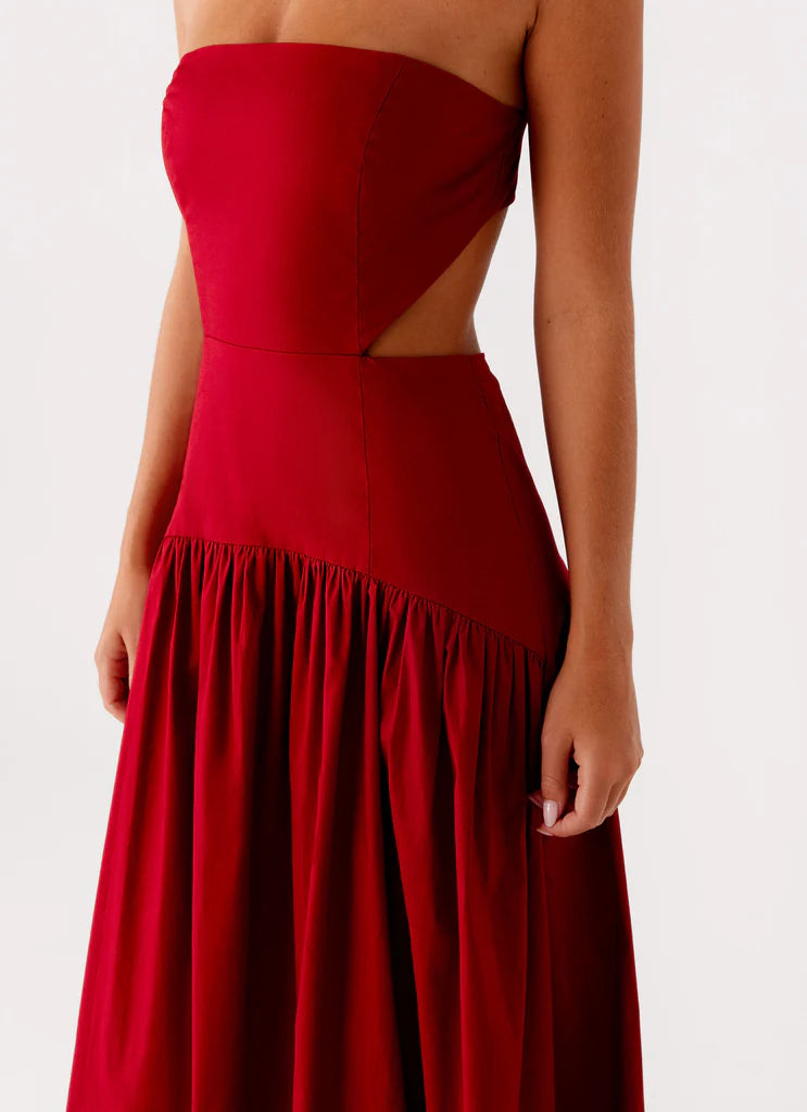 AAMARI DRESS - RED