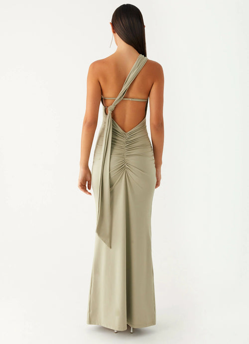 CHRISTIE DRESS - SAGE