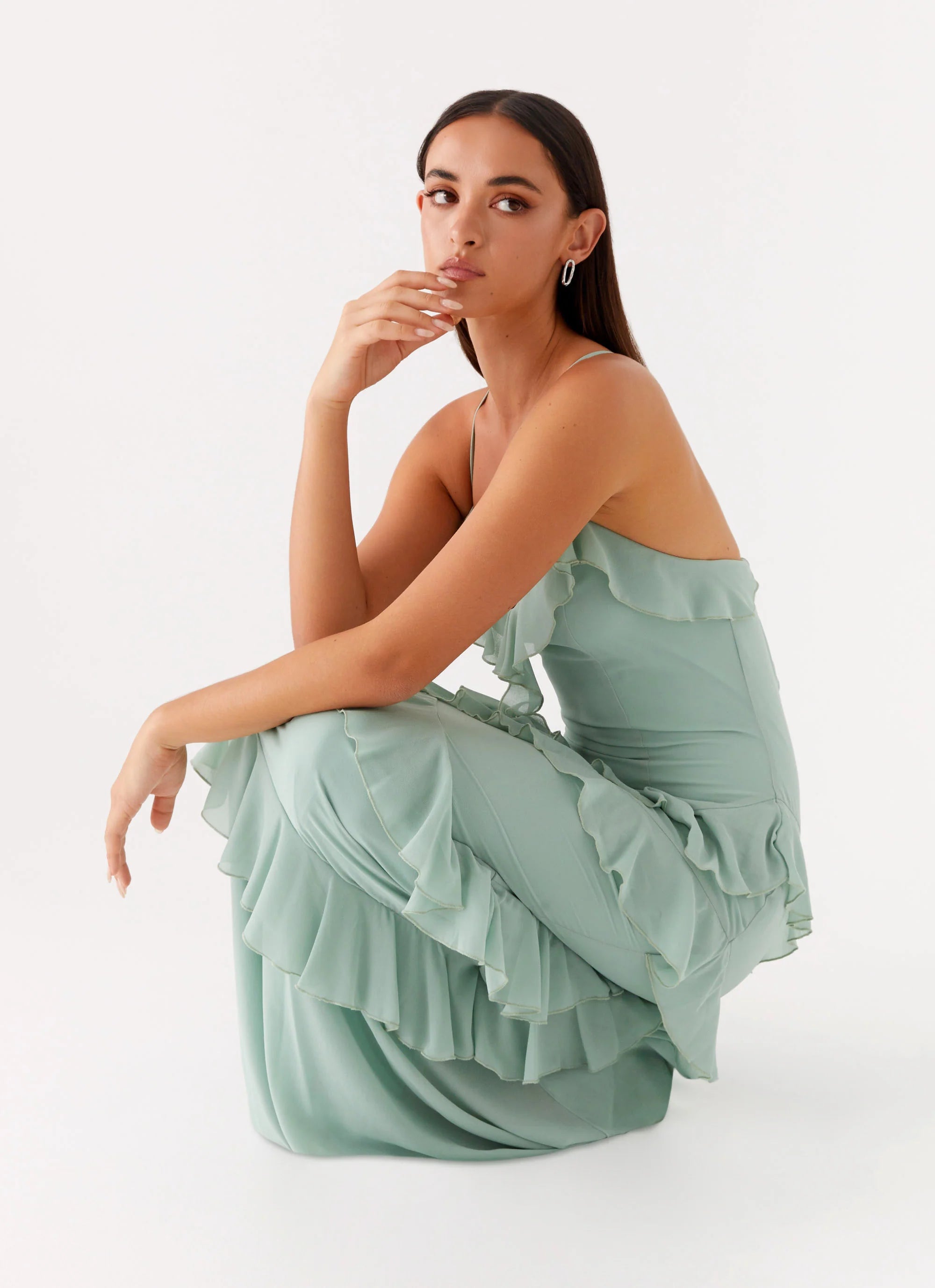 COUNTRY CLUB DRESS - SAGE