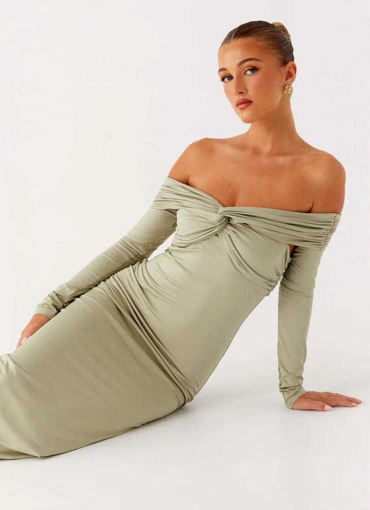MARLA DRESS - SAGE
